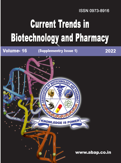 					View Vol. 16 No. Supplement 1 (2022): Current Trends in Biotechnology and Pharmacy
				