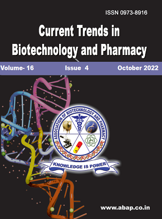 					View Vol. 16 No. 4 (2022):  Current Trends in Biotechnology and Pharmacy
				