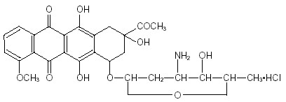 Structure of Daunorubicin