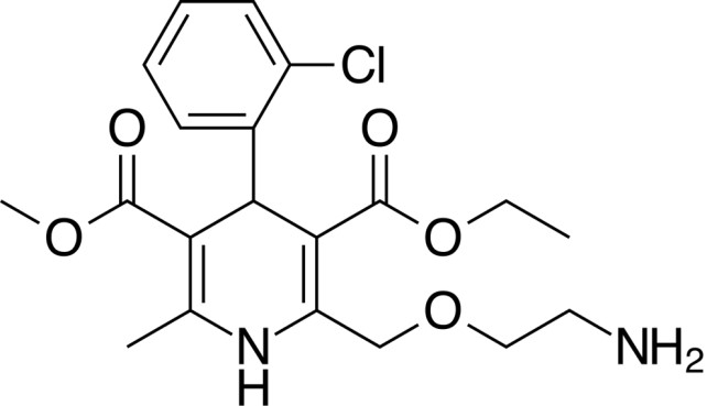 Structure of Amlodipine
